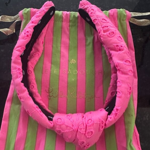 Lele Sadoughi x Lilly Pulitzer Headband with Dustbag main image 4